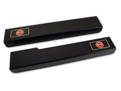 1984-1987 Corvette Sill Covers. Imperial Black
