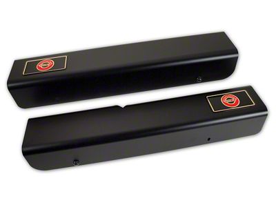 1990-1996 Corvette Sill Covers. Imperial Black