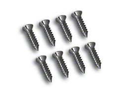 CA Sill Plate Screws; 8-Pieces (63-64 Corvette C2)