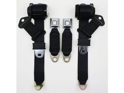 Single Retractor Lap and Shoulder Seat Belts (74-77 Corvette C3)