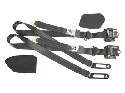 Single Retractor Lap and Shoulder Seat Belts (84-96 Corvette C4)