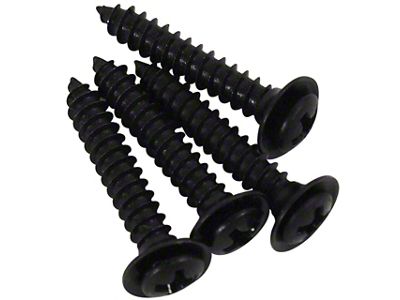 1977-1982 Corvette Small Gauge Bezel Screw Set. 4 Piece