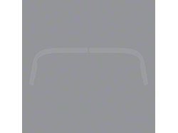 Soft Top Deck Lid Protection Film; Clear (68-75 Corvette C3)