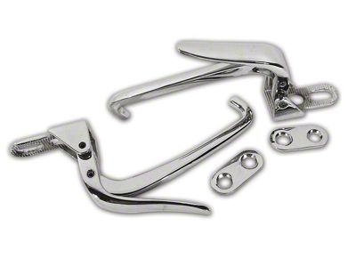 1953-1955 Corvette Softtop Latches. Front On Top