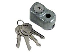 Auto Accessories of America Spare Tire Lock and Key Set (63-67 Corvette C2)