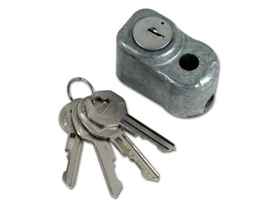 1963-1967 Corvette Spare Tire Lock and Key Set