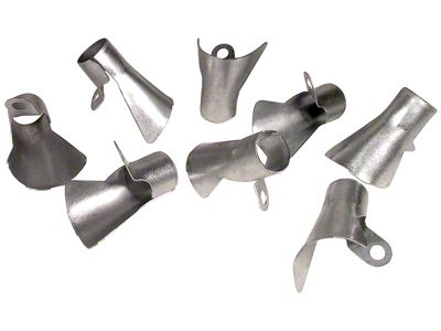 1970-1974 Corvette Spark Plug Shields. 454 8 Piece Set