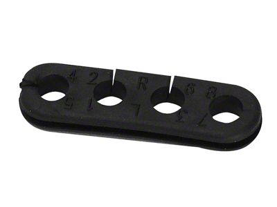 Spark Plug Wire Holder; Black (56-74 Corvette C1, C2 & C3)