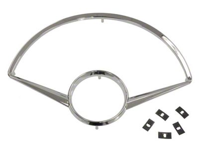 1953-1957 Corvette Speaker Grille Bezel