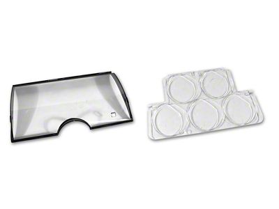Speedo, Tach and Gauge Cluster Lens Kit (78-82 Corvette C3)