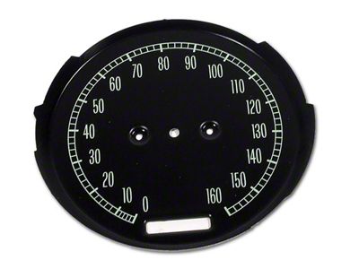 1965-1967 Corvette Speedometer Face