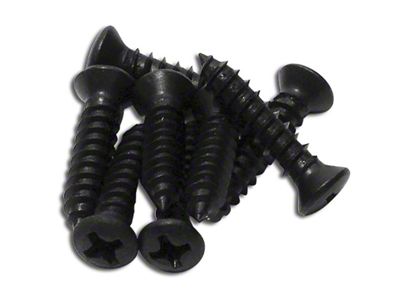 1984-1996 Corvette Speedometer and Small Gauge Screws. 8 Piece