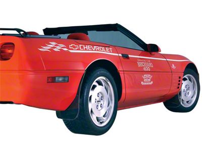 Splash Guards; Front and Rear (84-90 Corvette C4, Excluding ZR1)