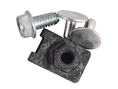 1968-1975 Corvette Splash/Heat Shield Bracket Hardware Kit