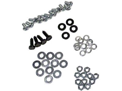 1958-1960 Corvette Splash Shield Mount Kit. 52 Piece