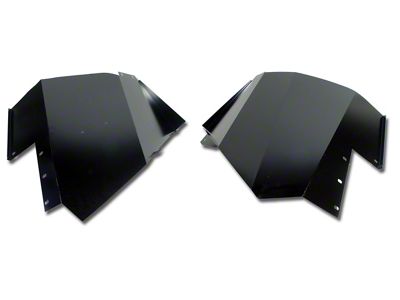 1958-1962 Corvette Splash Shields. Front