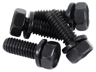 1965-1982 Corvette Stabilizer Bar Bushing Bracket Bolts. 4 Piece Set