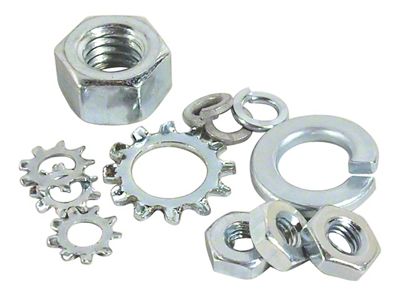 Starter Solenoid Terminal Nuts and Lock washer Sets (56-67 Corvette C1 & C2)