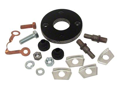 1967 Corvette Steering Column Coupler Repair Kit with Grounding Strap and Rivets