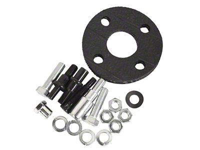 1963-1982 Corvette Steering Column Coupler Repair Kit - Includes Rubber Insert and Hardware
