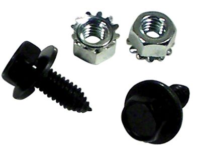 Steering Column Mount Bracket Bolt and Nut Set (63-66 Corvette C2)