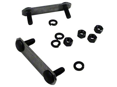 1963-1968 Corvette Steering Damper Bracket Bolt, Plate and Nut