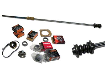 1953-1957 Corvette Steering Rebuild Kit with Worm Gear