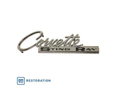 Stingray Rear Emblem (63-65 Corvette C2)