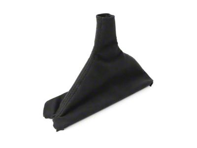 Suede Shift Boot; Black (90-96 Corvette C4 w/ Automatic Transmission)