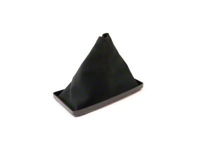 Suede Shift Boot; Black (77-82 Corvette C3)