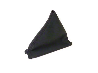 Suede Shift Boot; Black (84-89 Corvette C4 w/ Automatic Transmission)