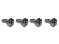 CA Sun Visor Screws; 4-Pieces (59-67 Corvette C1 & C2)