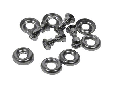 1968 Corvette Sunvisor Screw Set. 12 Piece