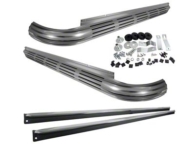 Sweet Thunder Aluminized Side Exhaust System without Headpipes; Mild Loud (63-67 Corvette C2 w/ Aftermarket Headers)