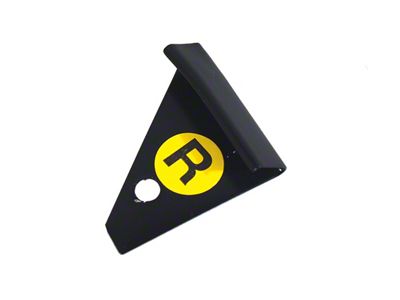 T-Top Molding Corner; Black; Passenger Side (79-82 Corvette C3)