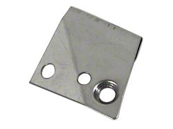 CA T-Top Molding Corner; Stainless Steel; Driver Side (68-77 Corvette C3)