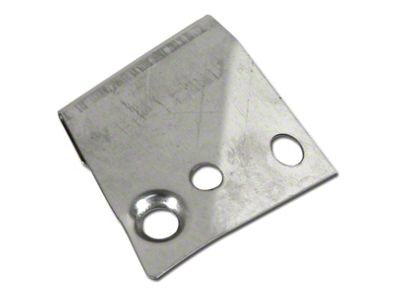 T-Top Molding Corner; Stainless Steel; Passenger Side (68-77 Corvette C3)