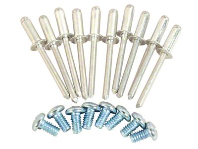 1970-1977 Corvette T-Top Mount Hardware Kit - Stainless Steel