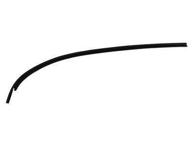 T-Top Trim Molding; Black; Front Driver Side (79-82 Corvette C3)