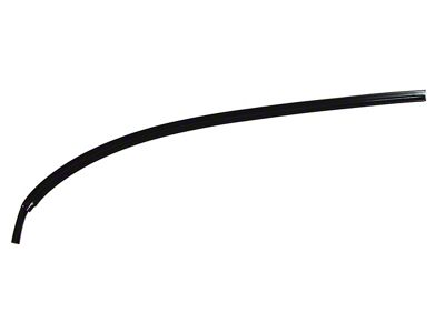 T-Top Trim Molding; Black; Front Passenger Side (79-82 Corvette C3)