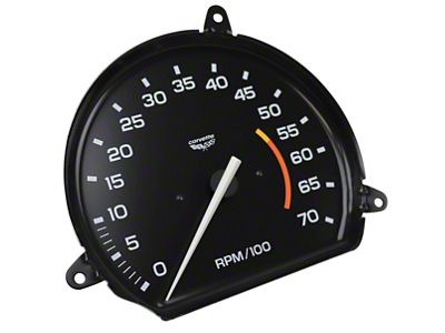 Tachometer; 5500 RPM Redline (78-79 350 L48 V8 Corvette C3)