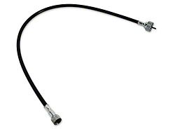 Auto Accessories of America Tachometer Cable. Black Case (65-68 Corvette C2 & C3)