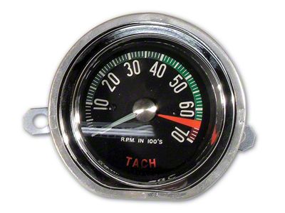 1960 Corvette Tachometer - Distributor Drive 1960E 6500 RPM