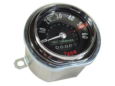 1958 Corvette Tachometer - Generator Drive 6000RPM