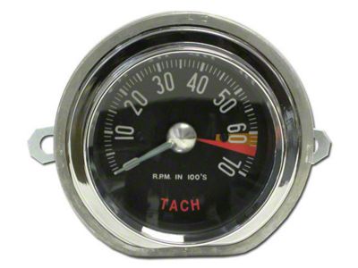 1959 Corvette Tachometer - Generator Drive 6500 RPM