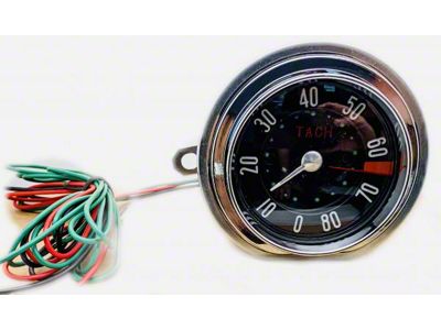 1958 Corvette Tachometer - Generator Drive 8000RPM
