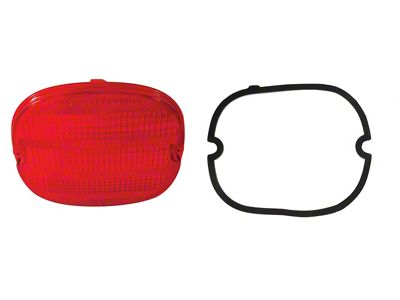 1991-1996 Corvette Tail Light Lenses, Replacement Set with Gaskets - 8pc