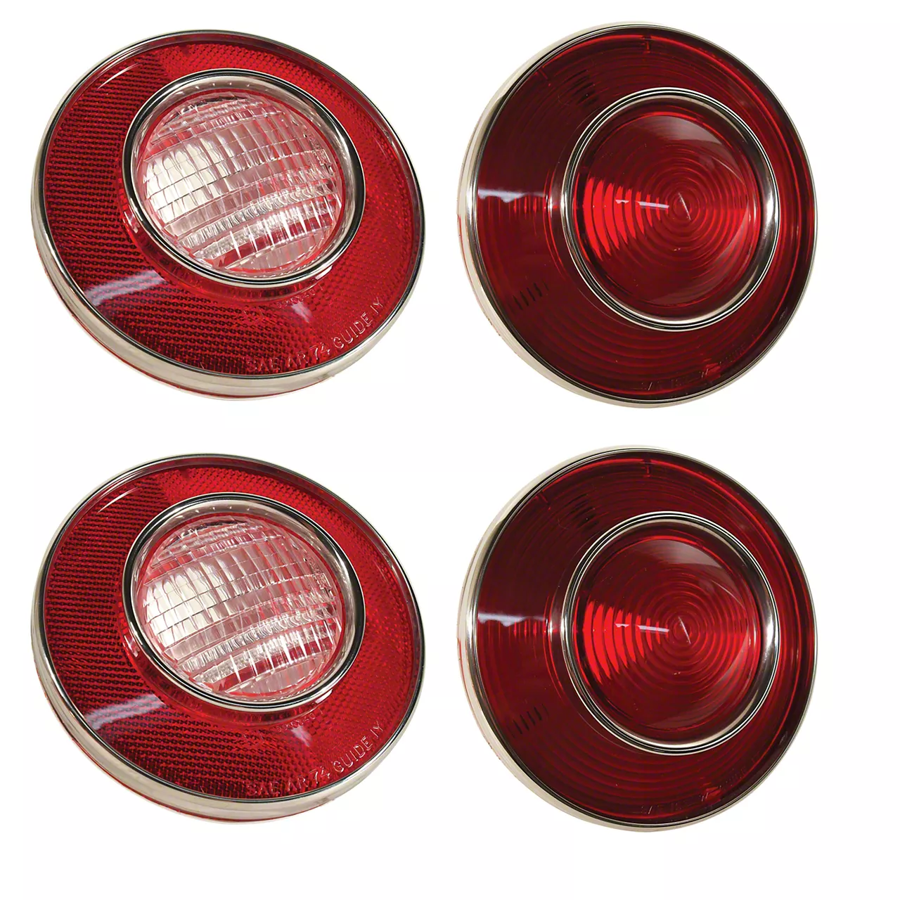 Ecklers Custom Bubble Taillight, LED, 1974-1982