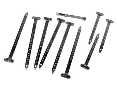 1972 Corvette Tie Strap Kit. 10 Piece