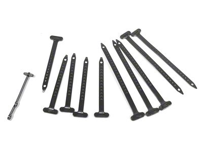 1971 Corvette Tie Strap Kit. 11 Piece
